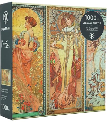 Amazon.co.jp: Alphonse Mucha: Zodiac 1000 Piece Jigsaw Puzzle